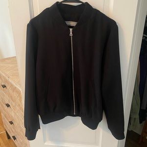 Bagatelle Women’s Black Bomber (Size L)